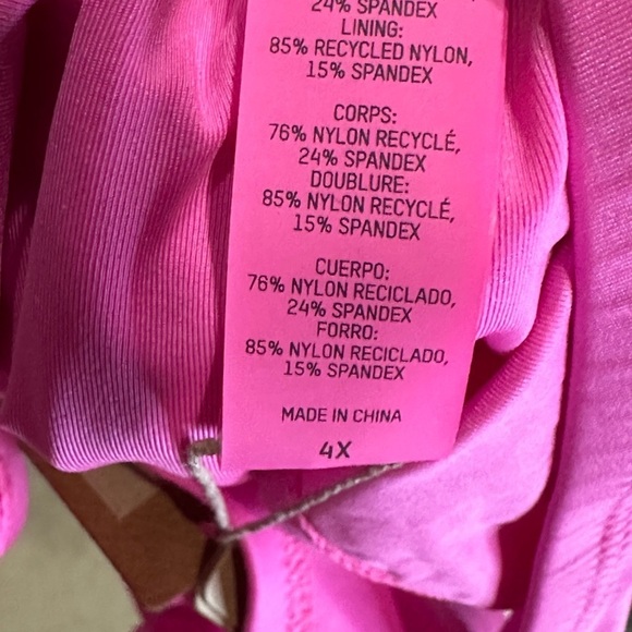 Nwt SKIMS SWIM Micro Tanga ‘Neon Pink’ Bikini Bottoms Sz 4X - Picture 6 of 8